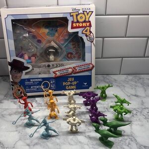 Disney Pixar Toy Story 4 POP-UP Game & Flip Figures Game